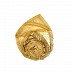 Net hijab with moti and diamond work - Yellow Net hijab with moti and diamond work - Yellow